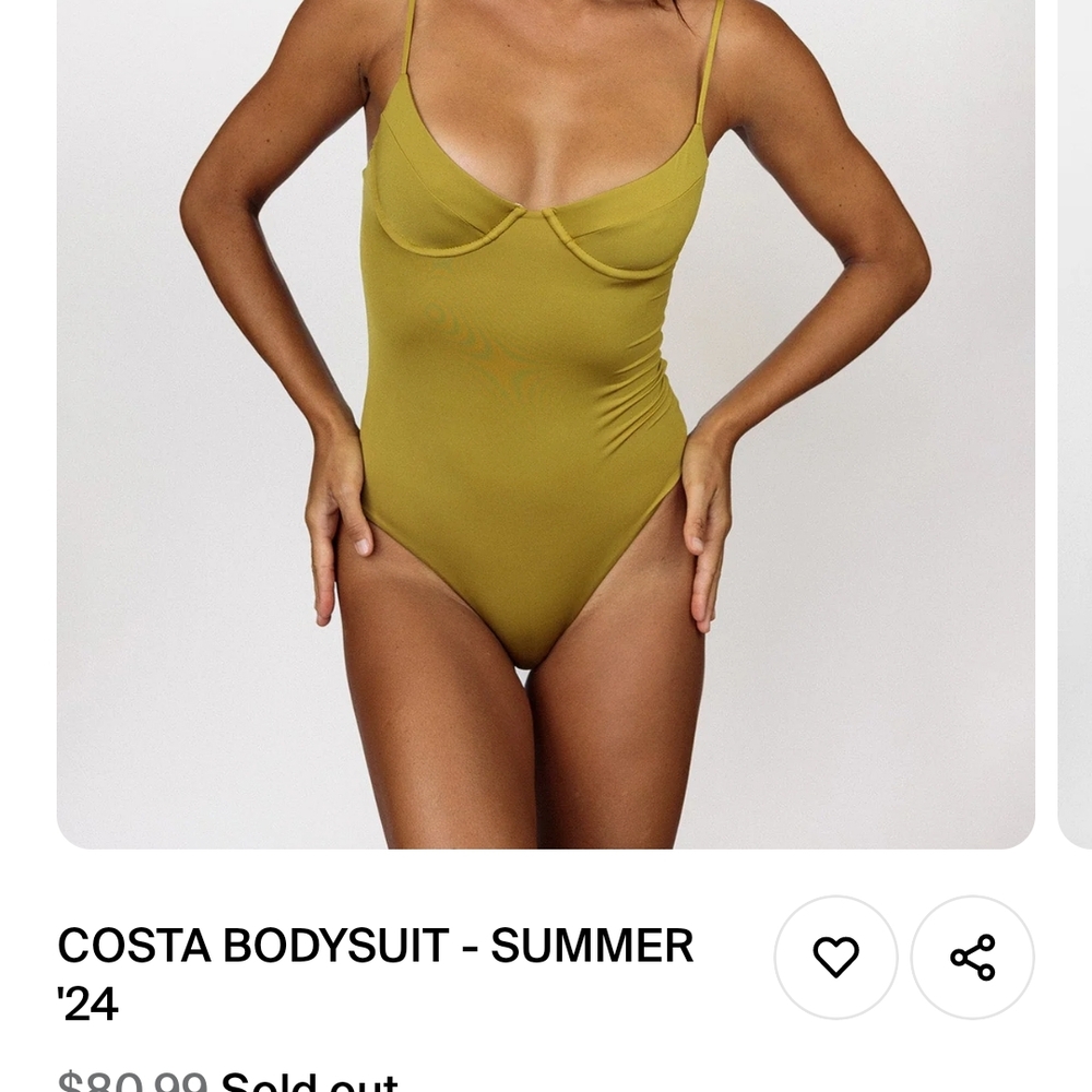 Ochre Costa Mai Bodysuit